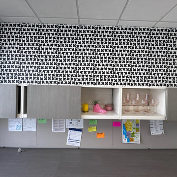 Office wallpaper installation Oak Park, IL