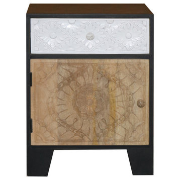 Outbound Multi Colored Accent Nightstand