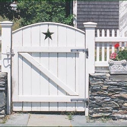 Board Walk Gate with Cut-out - Outdoor Products