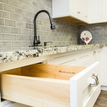 White Shaker Inset Cabinets