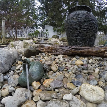 What once was a Pond was converted to this……..