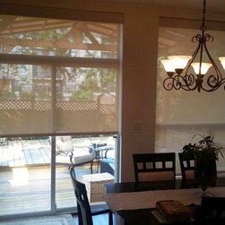 Lutron Battery Powered Shades - Roller Shades