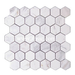 MH-20L HEXAGON ARSTONE 2IN. - Mosaic Tile