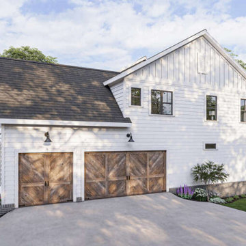 Exclusive Modern Farmhouse Plan 009-00311