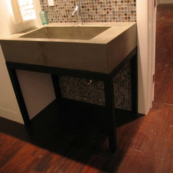 Concrete Bathrooms - Bathroom Sinks