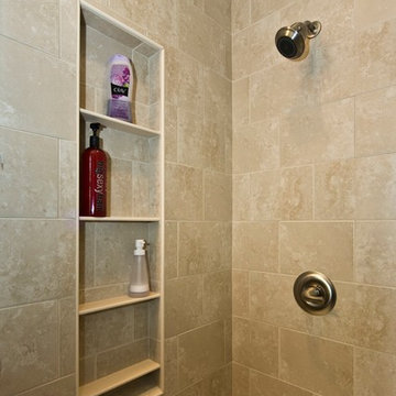 This shower is understated yet elegant and very useable.
