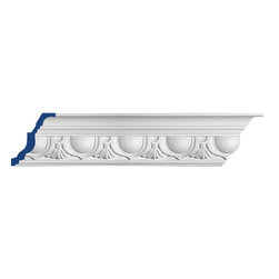 Inviting Home Inc. - Toledo Egg and Dart Crown Molding, Medium - Molding And Trim