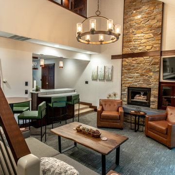 Full Condo Renovation: Basic 80's to Rustic Transitional