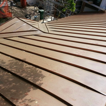 Monterey Copper Standing Seam Roof