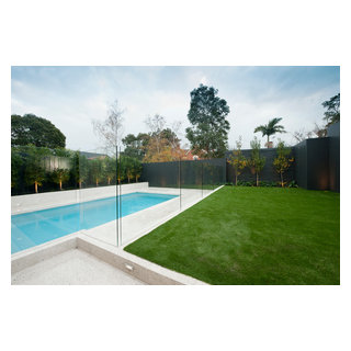 Lambeth Road - Modern - Pool - Melbourne - by Frameless Impressions ...