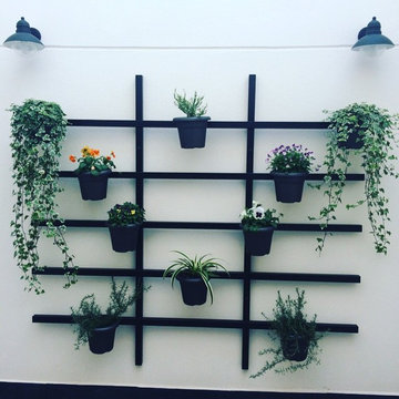 Decoración Low Cost en Patio Interior