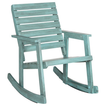 Lexie Rocking Chair Beach House Blue