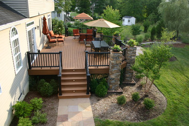 Traditional exterior home idea in New York