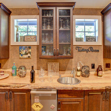 His & Hers Wine Room