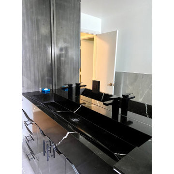 Contemporary Bathroom Remodel Boca