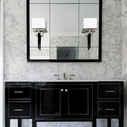 Long Island House -  Vanity and Medicine Cabinet - Bathroom Vanities And Sink Consoles