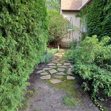 Before – Informal Path & Drainage Conditions