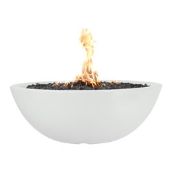 The Outdoor Plus - Sedona Firepit, Limestone, 48" - Fire Pits