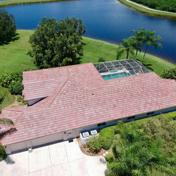 Beautiful Flat Tile Roof in Sarasota FL