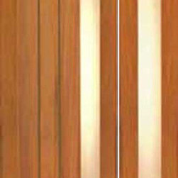 Contemporary Single Door, One Sidelite, with Insulated Matte Glass - Front Doors