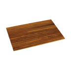Cosi Wood Spa String Mat, Solid Teak Wood and Oiled Finish