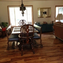 carpeting to hardwood flooring