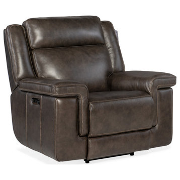 Montel Lay Flat Power Recliner With Power Headrest and Lumbar