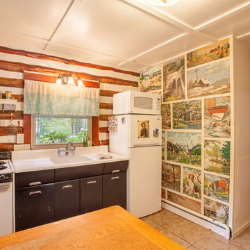 1950s Log Cabin