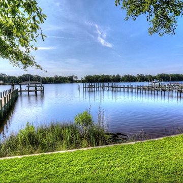 Fabulous Waterfont Home with 7 boat slips at 105 Bimini Court, Havelock, NC
