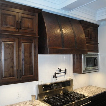 Installed Custom Range Hoods