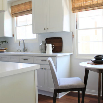 Breakfast Nook in Los Angeles Modern Farmhouse