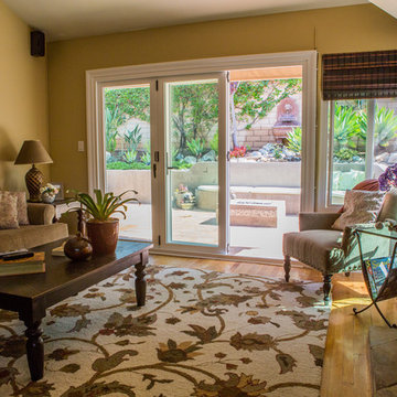 A Beautiful Exterior Folding Door Application