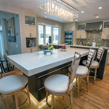 Customized Contemporary Kitchen - South Hanover, MA
