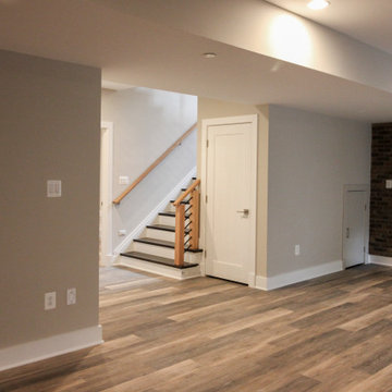 Project #69 | Contemporary Staircase with Horizontal Metal Rods