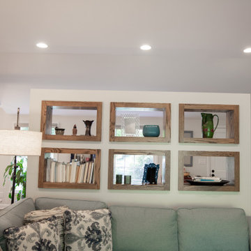 Colonial Village Kitchen and Living Room Renovation
