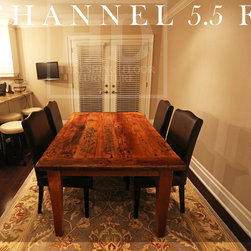 Reclaimed Wood Harvest Tables - Products