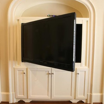 Cabinet Modification- Free Hang Large TV