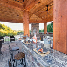 Outdoor bar