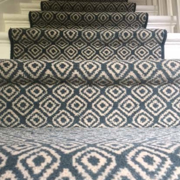 Alternative Quirky Carpet Installation to Stairs