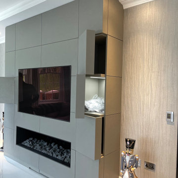 Feature TV Wall