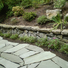 retaining walls/stone