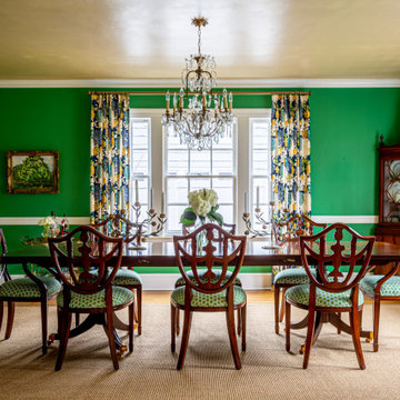 The Grass Isn't Greener in this Dining Room