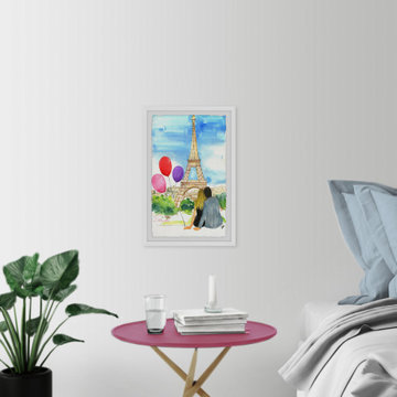 "Valentine's Day" Framed Painting Print
