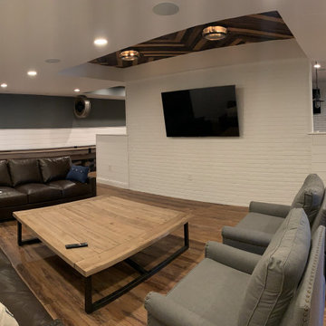 Rustic Meets Chic Basement (Lehigh Valley)