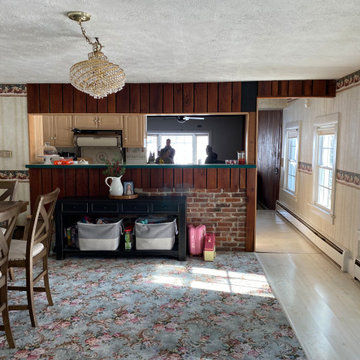 Old Farm Home Kitchen Transformed