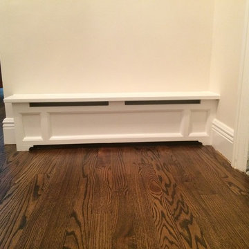 Baseboard heater covers