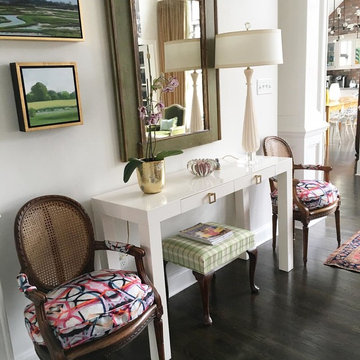 6314-3 Pink Upholstered Chairs