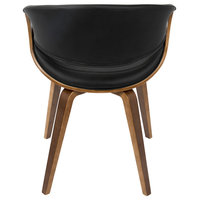 Symphony Chair, Walnut and Black