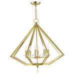 Livex Lighting, Inc. - 8 Light Chandelier, Polished Brass - Number of Bulbs: 8