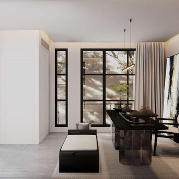 The beauty of the garden house